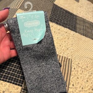 Maurice’s Navy Blue Knee High Socks NEW!